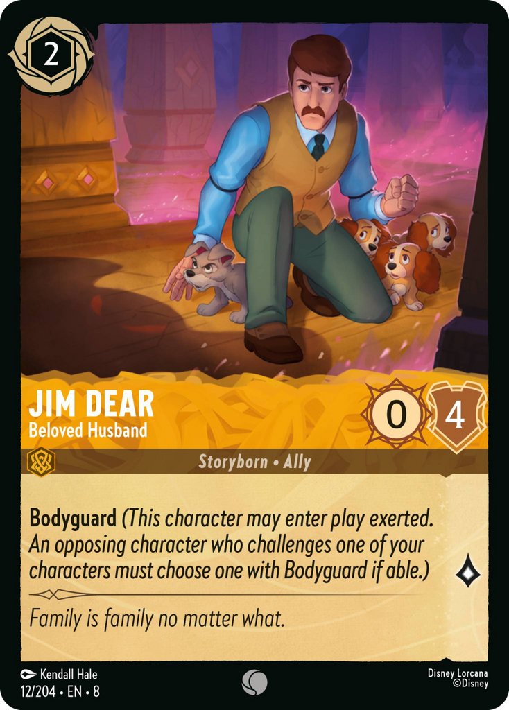 8ROF-012, C, Jim Dear - Beloved Husband (Foil)