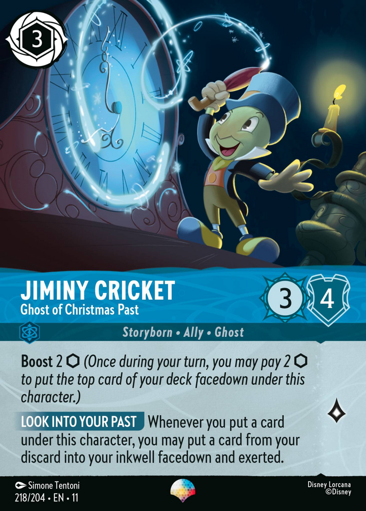 11WSP-218, EPIC, Jiminy Cricket - Ghost of Christmas Past