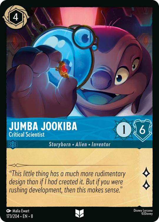 8ROF-173, UC, Jumba Jookiba - Critical Scientist