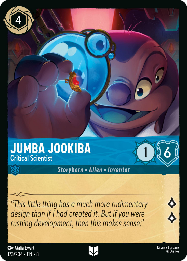 8ROF-173, UC, Jumba Jookiba - Critical Scientist (Foil)