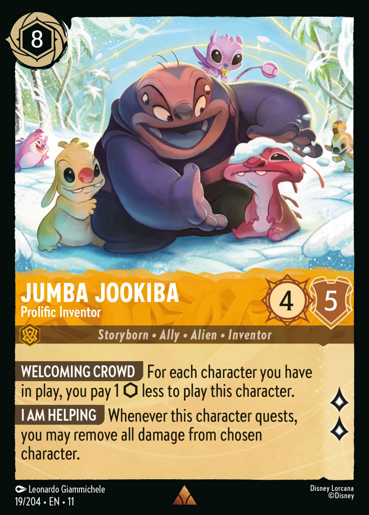 11WSP-019, R, Jumba Jookiba - Prolific Inventor (Foil)
