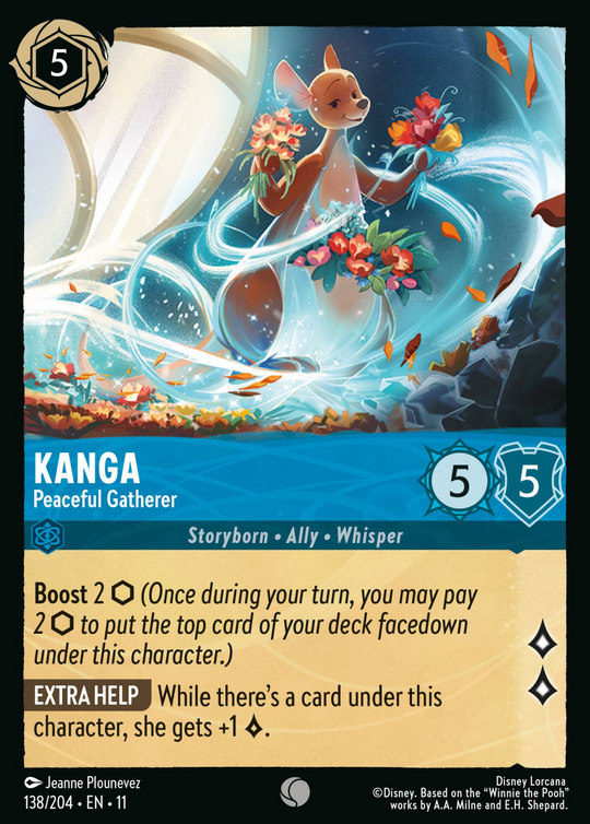 11WSP-138, C, Kanga - Peaceful Gatherer (Foil)