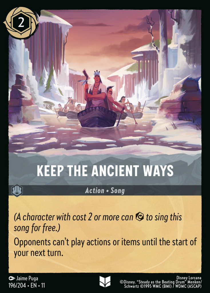 11WSP-196, UC, Keep the Ancient Ways