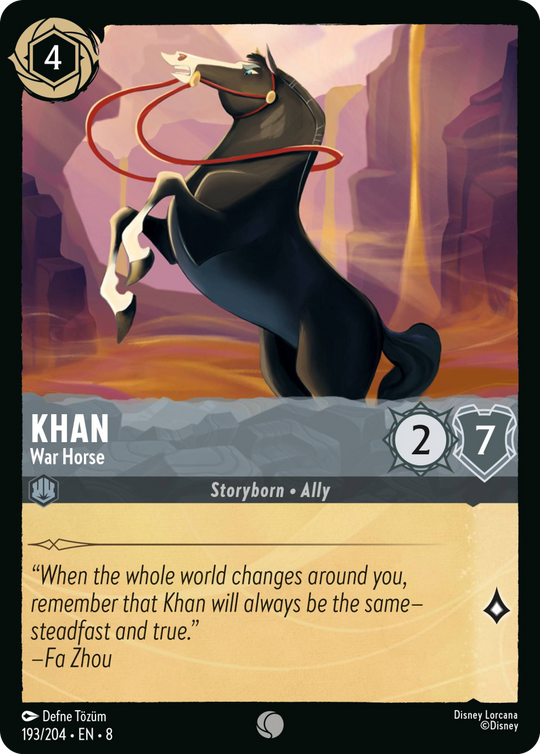 8ROF-193, C, Khan - War Horse (Foil)