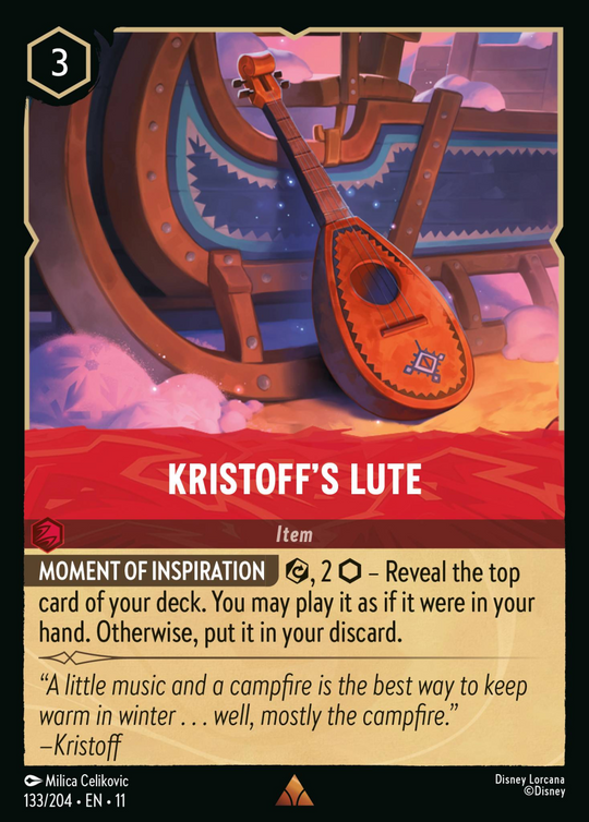 11WSP-133, R, Kristoff's Lute