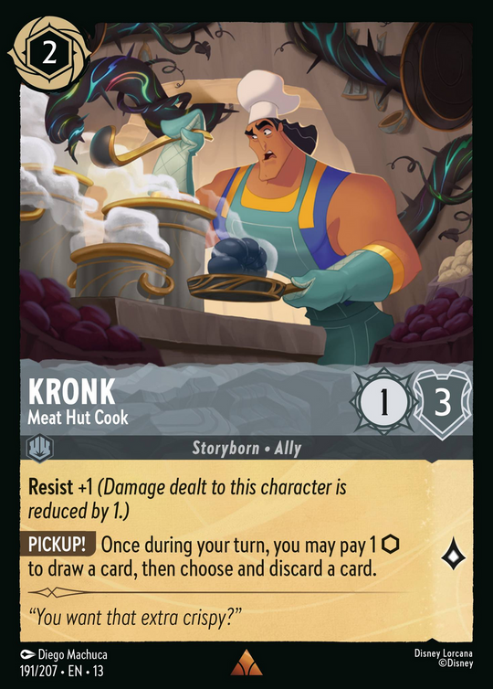 13ATK-191, R, Kronk - Meat Hut Cook (Foil)