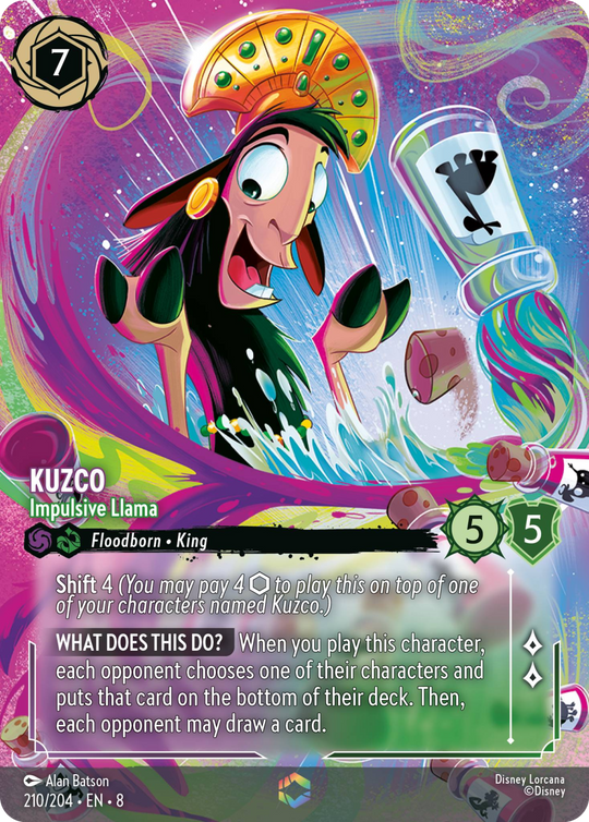 8ROF-210, E, Kuzco - Impulsive Llama