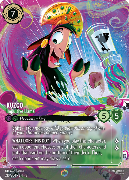 8ROF-210, E, Kuzco - Impulsive Llama