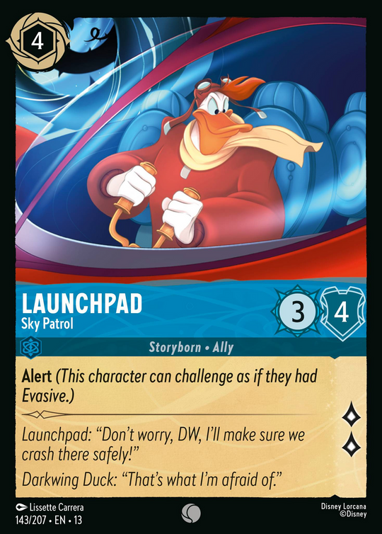 13ATK-143, C, Launchpad - Sky Patrol (Foil)
