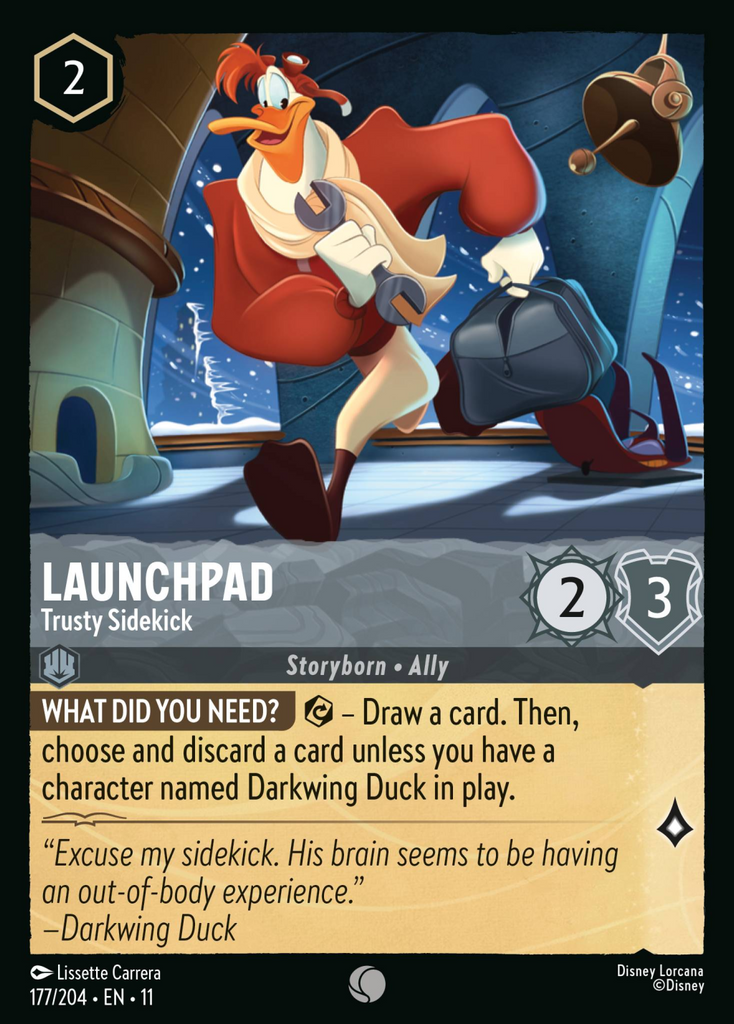 11WSP-177, C, Launchpad - Trusty Sidekick (Foil)