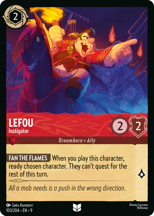 9FAB-103, UC, LeFou - Instigator (Foil)