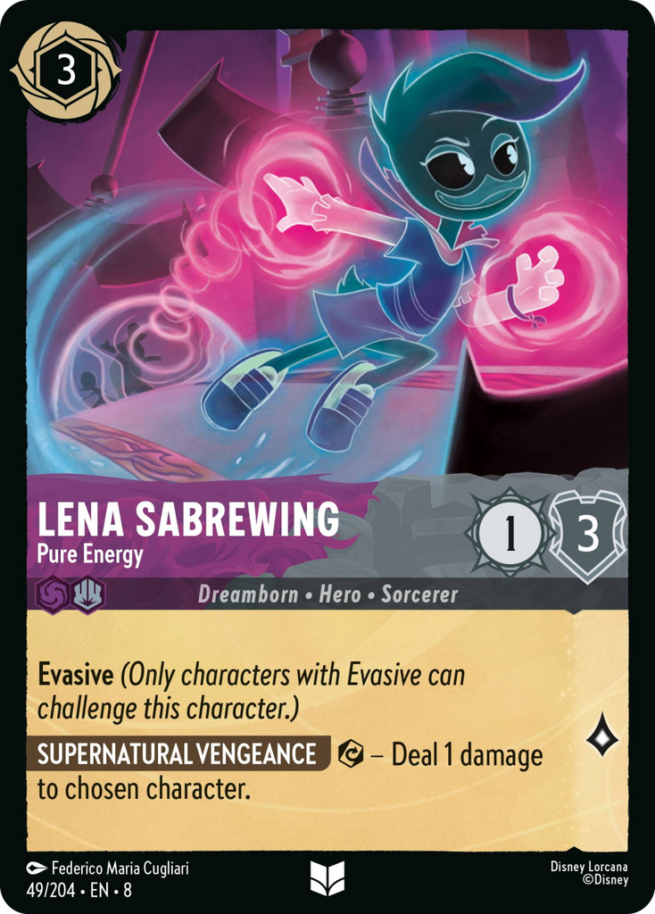 8ROF-049, UC, Lena Sabrewing - Pure Energy
