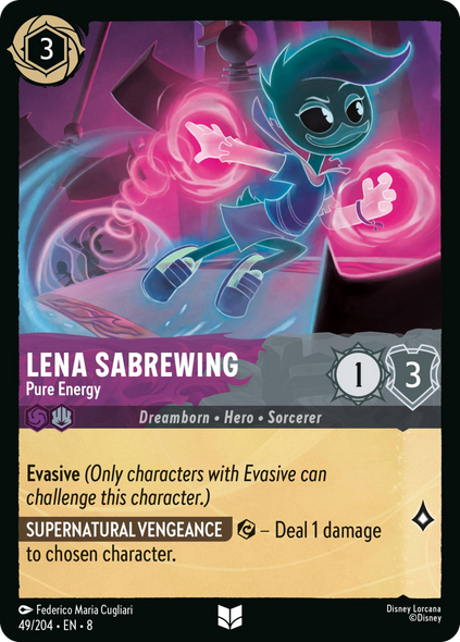 8ROF-049, UC, Lena Sabrewing - Pure Energy