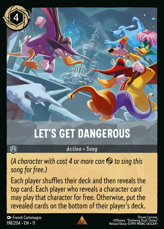 11WSP-198, R, Let's Get Dangerous (Foil)