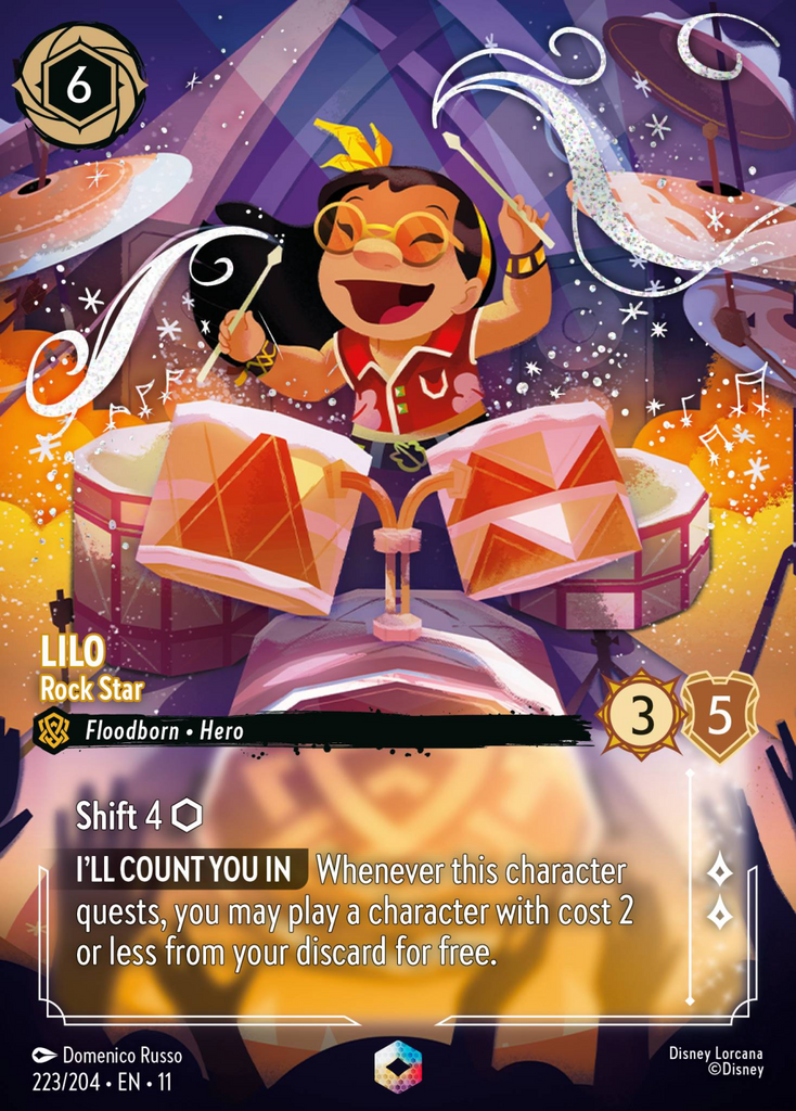 11WSP-223, E, Lilo - Rock Star