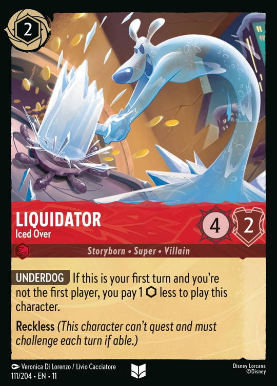 11WSP-111, UC, Liquidator - Iced Over (Foil)