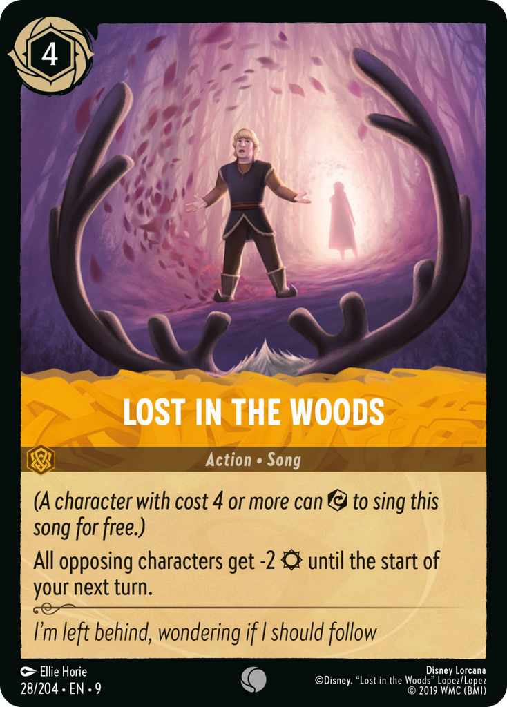 9FAB-028, C, Lost in the Woods (Foil)