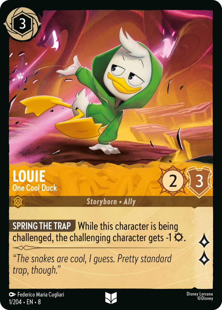 8ROF-001, UC, Louie - One Cool Duck