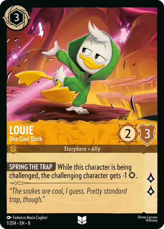 8ROF-001, UC, Louie - One Cool Duck