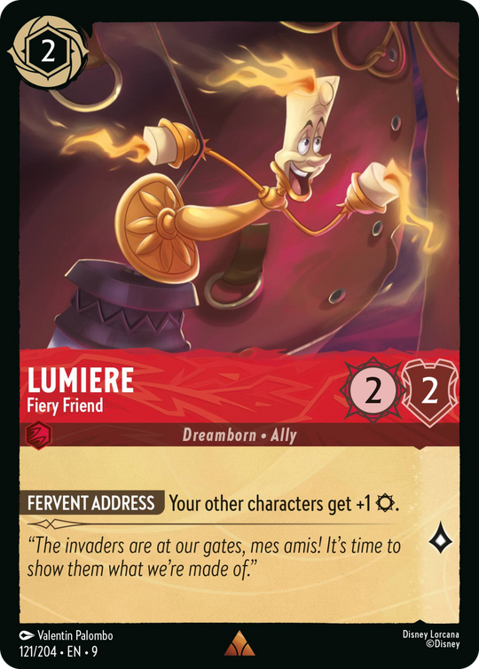 9FAB-121, R, Lumiere - Fiery Friend