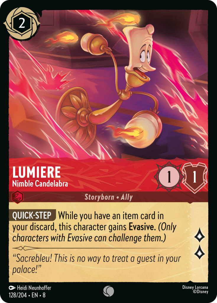8ROF-128, C, Lumiere - Nimble Candelabra (Foil)