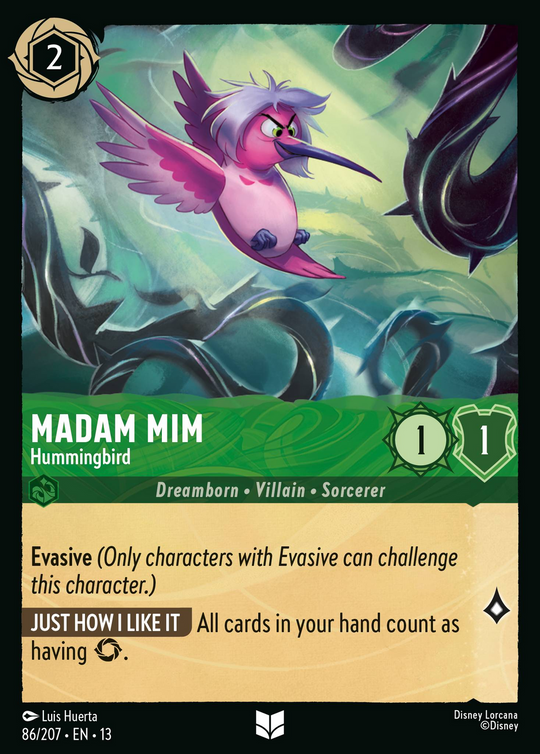 13ATK-086, UC, Madam Mim - Hummingbird (Foil)
