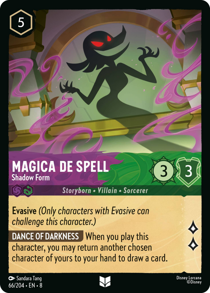 8ROF-066, UC, Magica De Spell - Shadow Form