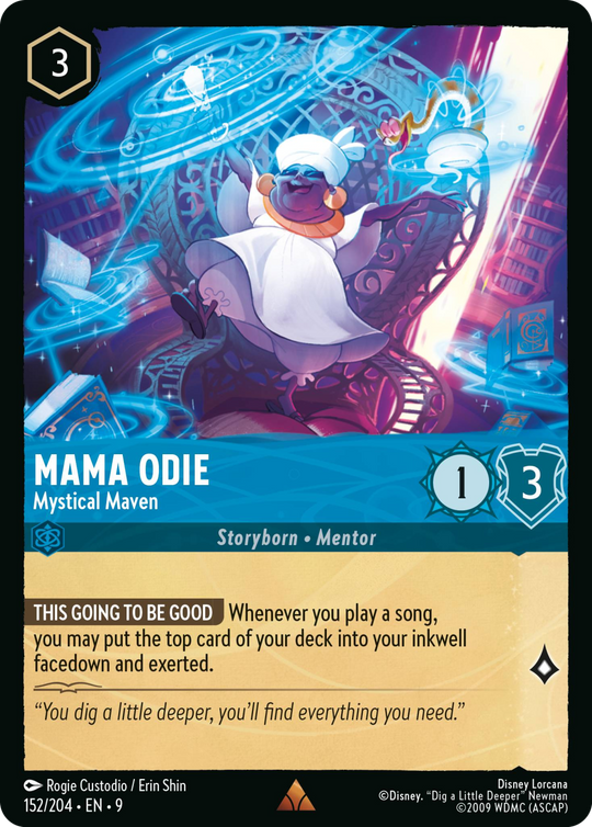 9FAB-152, R, Mama Odie - Mystical Maven (Foil)