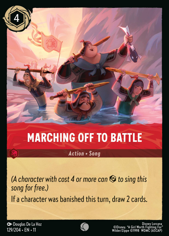 11WSP-129, C, Marching Off to Battle