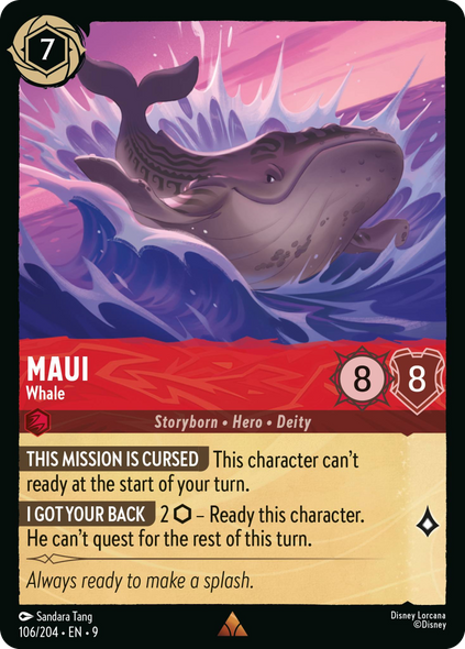 9FAB-106, R, Maui - Whale