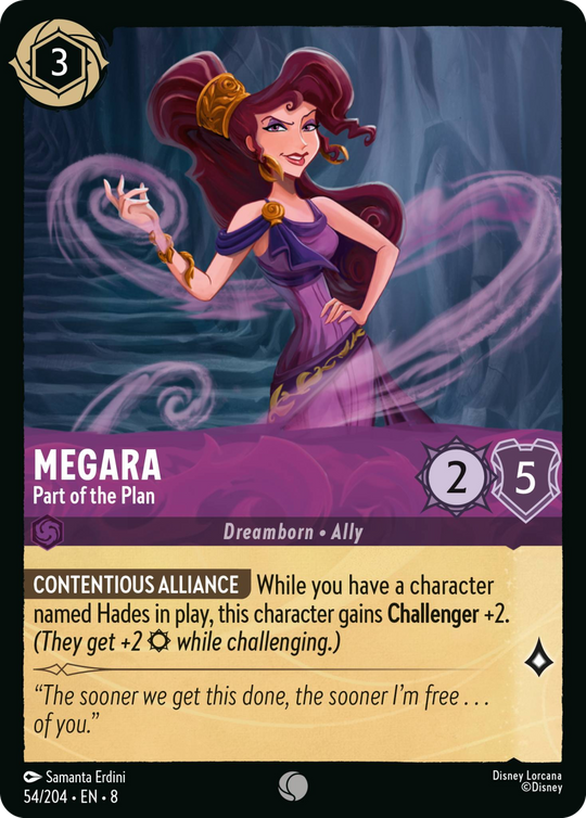 8ROF-054, C, Megara - Part of the Plan (Foil)