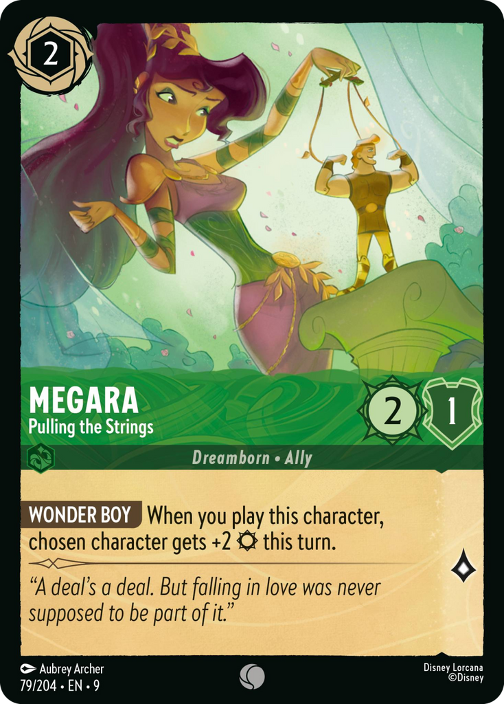 9FAB-079, C, Megara - Pulling the Strings