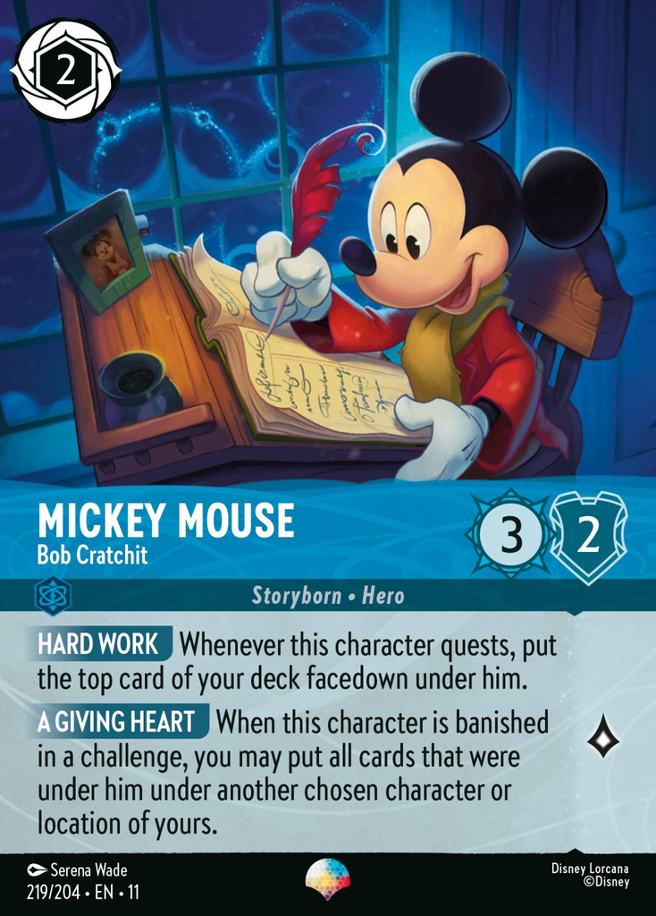 11WSP-219, EPIC, Mickey Mouse - Bob Cratchit
