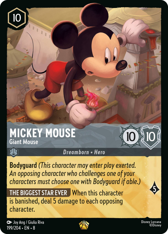 8ROF-199, L, Mickey Mouse - Giant Mouse