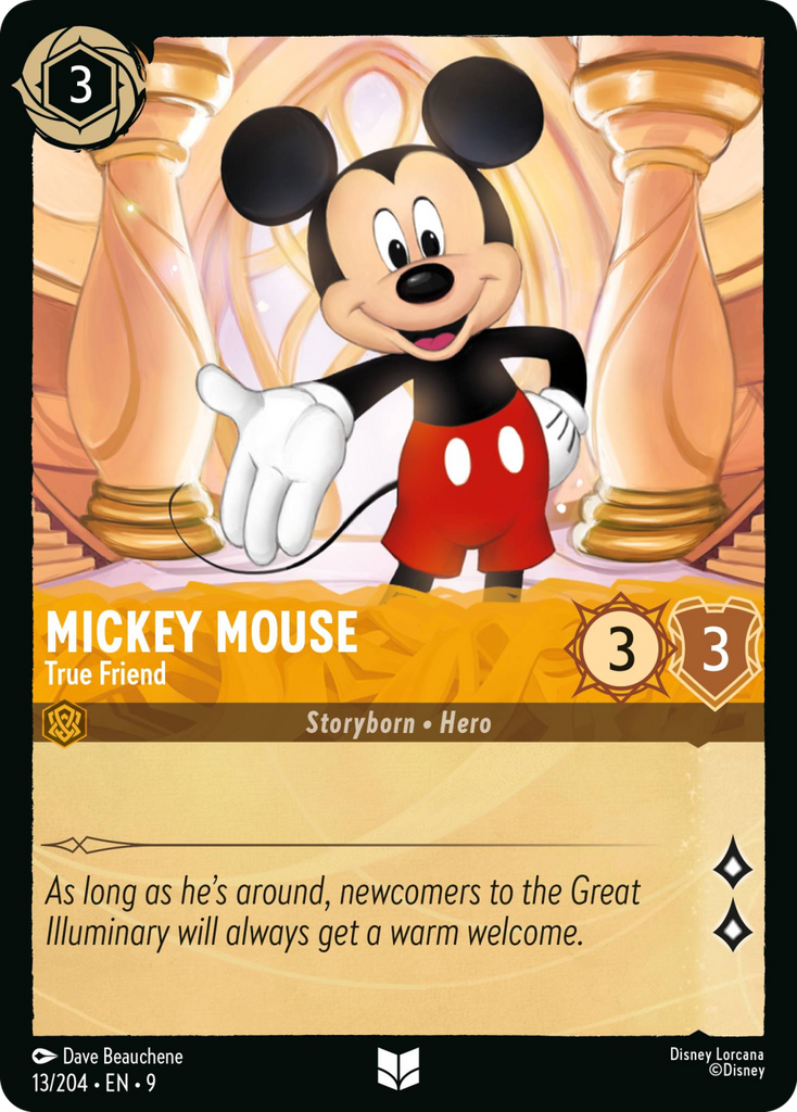 9FAB-013, UC, Mickey Mouse - True Friend