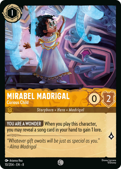 8ROF-010, C, Mirabel Madrigal - Curious Child (Foil)