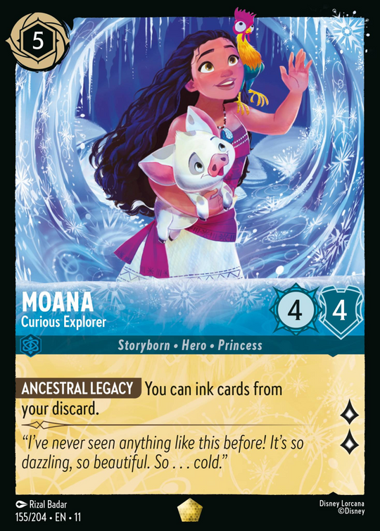 11WSP-155, L, Moana - Curious Explorer