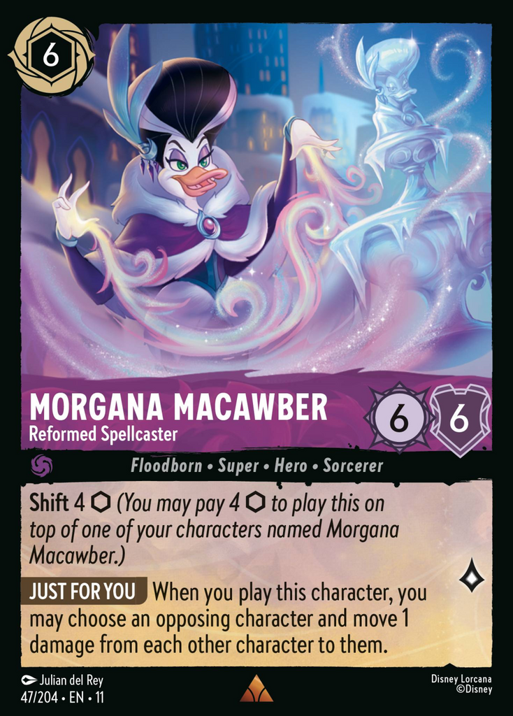 11WSP-047, R, Morgana Macawber - Reformed Spellcaster (Foil)