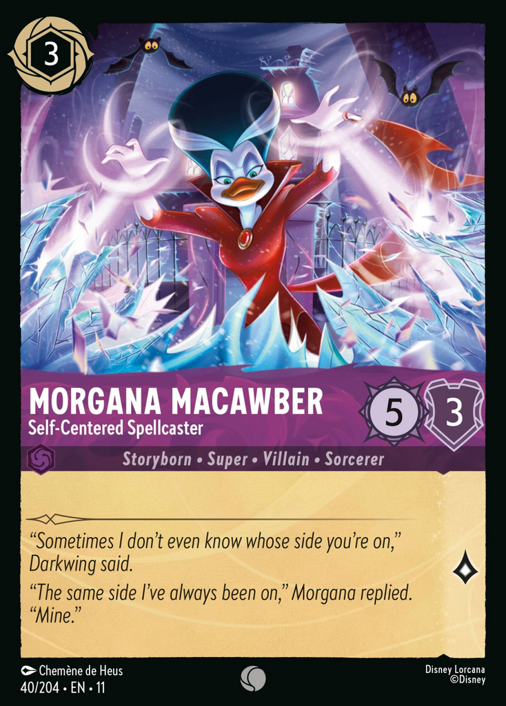 11WSP-040, C, Morgana Macawber - Self-Centered Spellcaster (Foil)