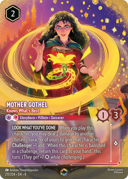 8ROF-211, E, Mother Gothel - Knows What's Best