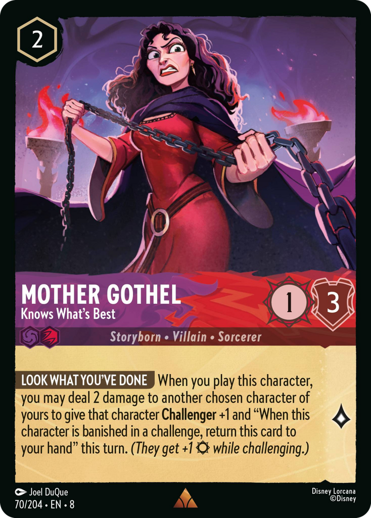 8ROF-070, R, Mother Gothel - Knows What's Best