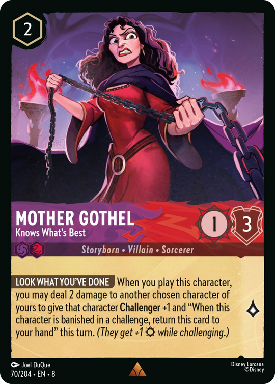 8ROF-070, R, Mother Gothel - Knows What's Best