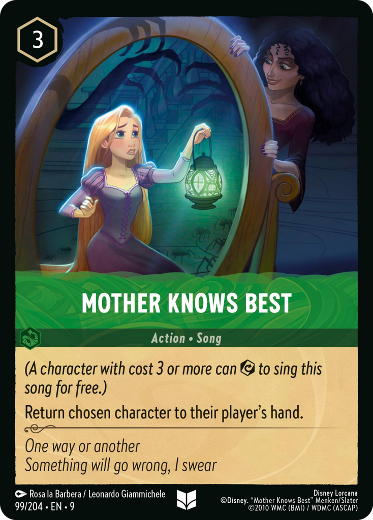 9FAB-099, UC, Mother Knows Best