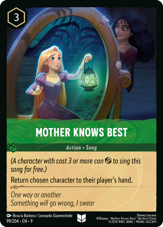 9FAB-099, UC, Mother Knows Best (Foil)