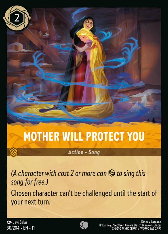 11WSP-030, C, Mother Will Protect You (Foil)