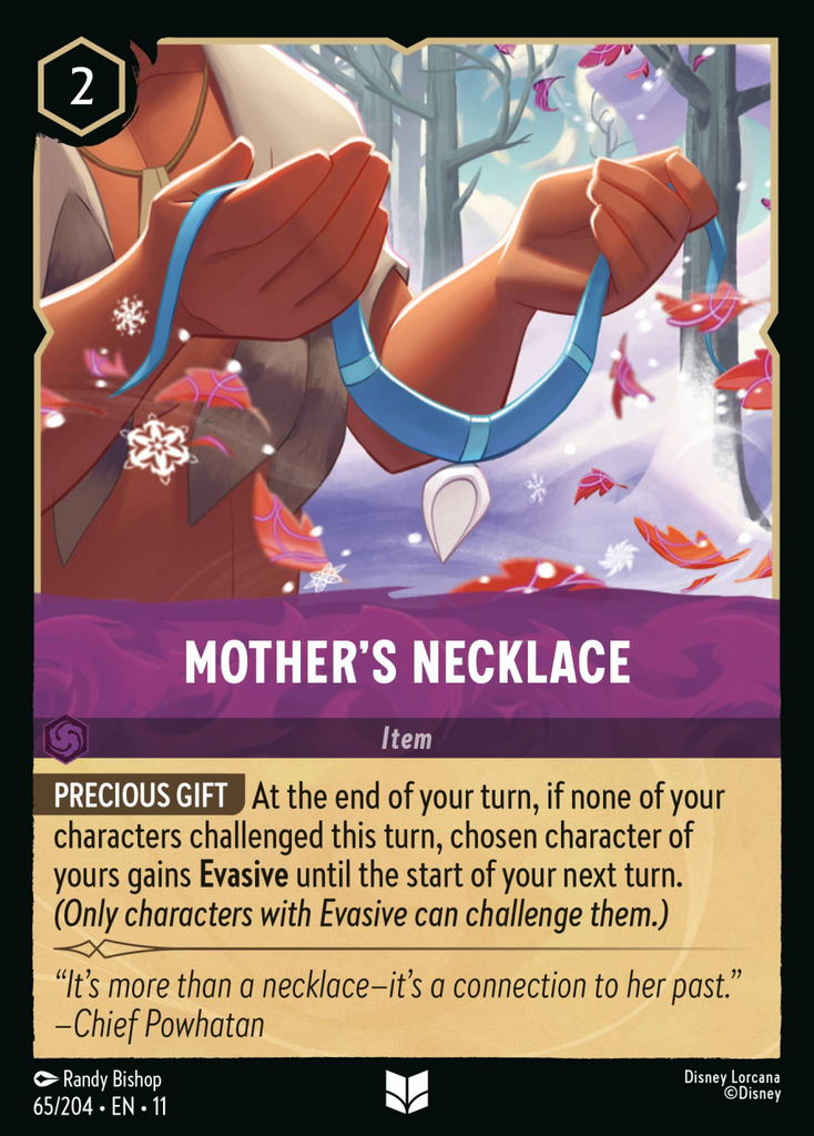 11WSP-065, UC, Mother's Necklace (Foil)