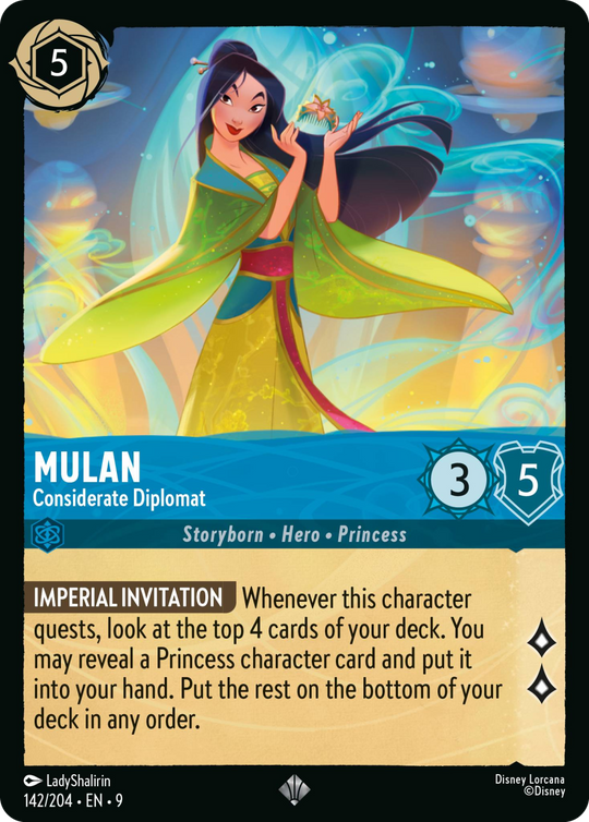 9FAB-142, SR, Mulan - Considerate Diplomat