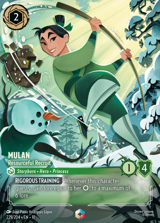 11WSP-229, E, Mulan - Resourceful Recruit