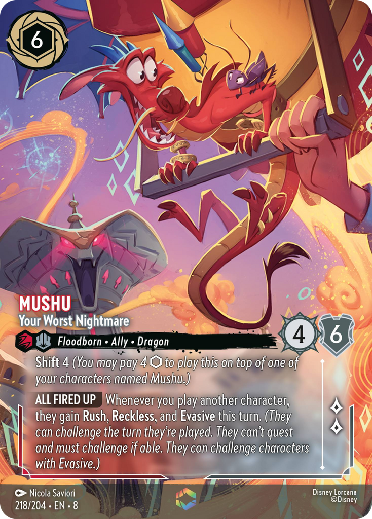 8ROF-218, E, Mushu - Your Worst Nightmare