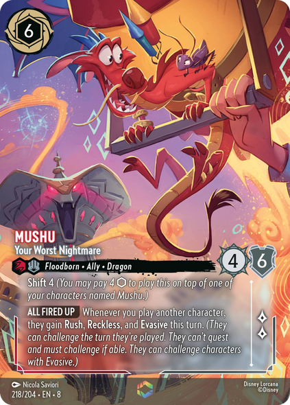8ROF-218, E, Mushu - Your Worst Nightmare